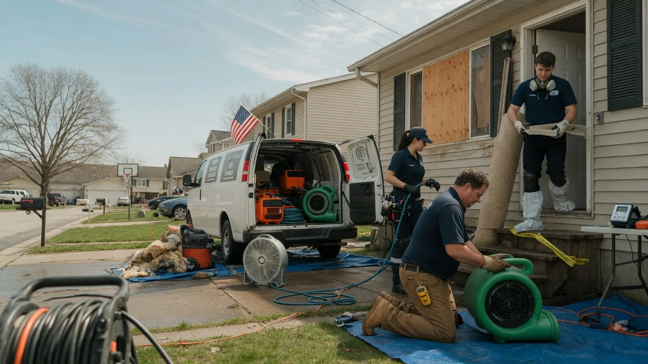 Water Damage Restoration in Big Rock, IL near me